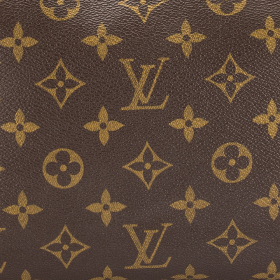 The Louis Vuitton logo. The history of the brand