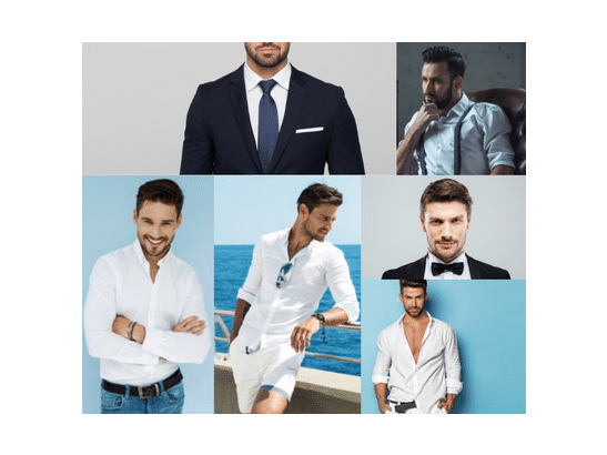 Men's white shirt - Niki's Glam Blog