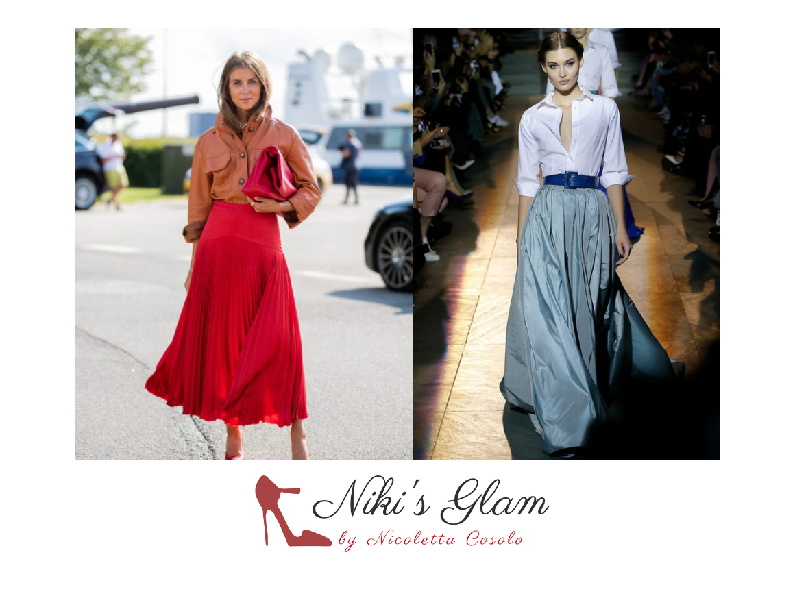 How to wear long skirts even in winter - Niki's Glam Blog